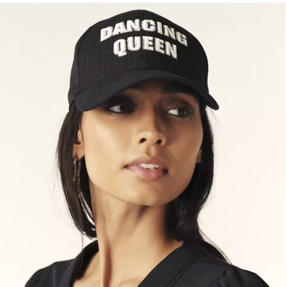 BEST NWT Ba&sh Herald Visor Cap Black Dancing Queen main image 4
